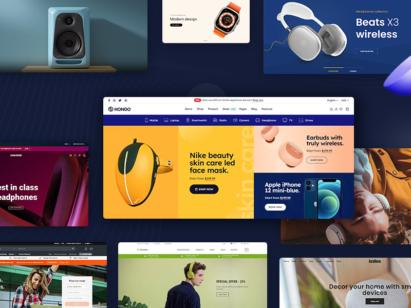 best web design themes